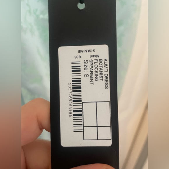 MOTEL ROCKS TEAL DRESS - Picture 2 of 2